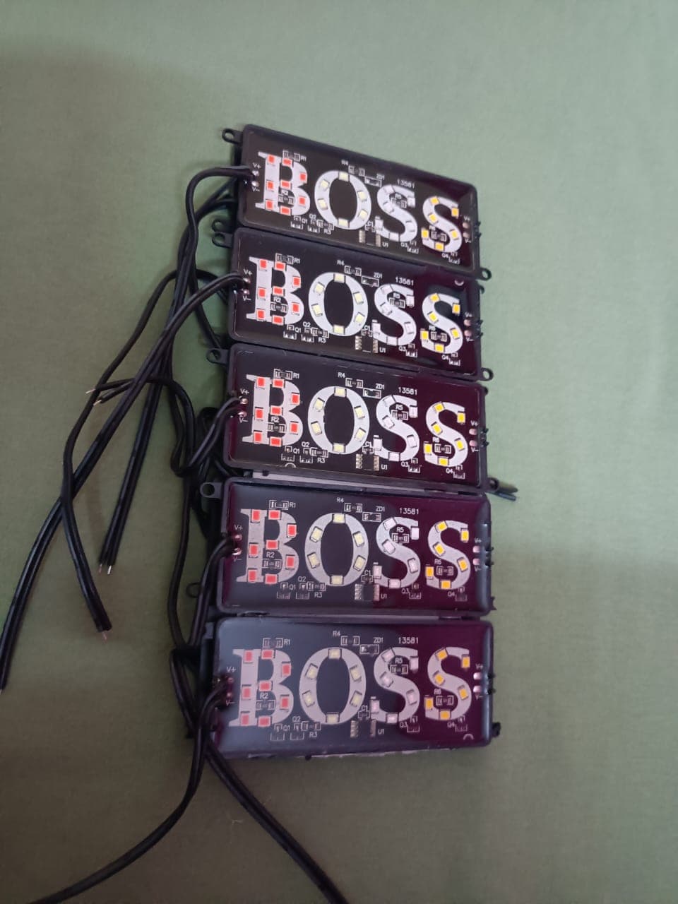 Boss and stop lights
