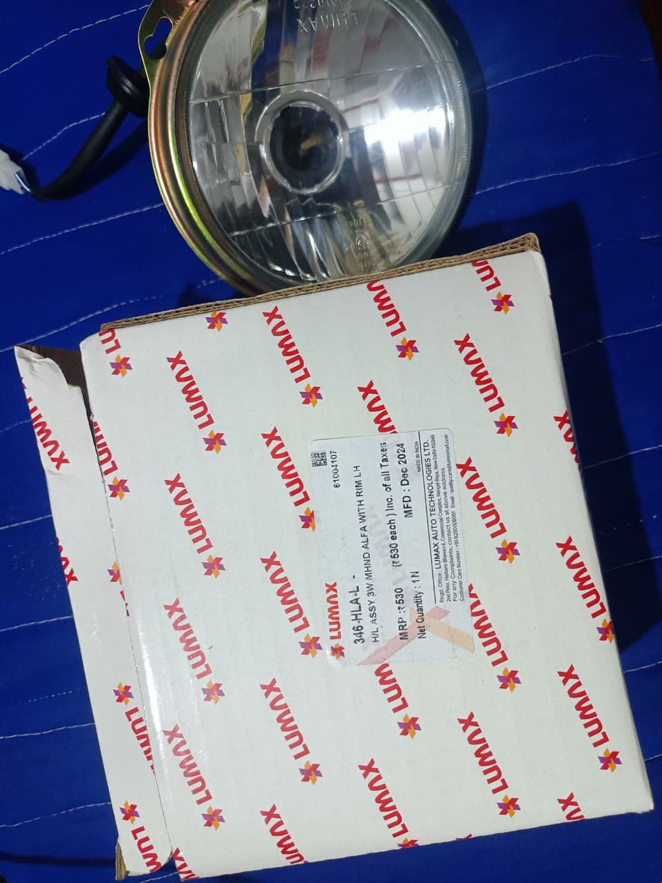 Headlight Assembly For Mahindra alfa