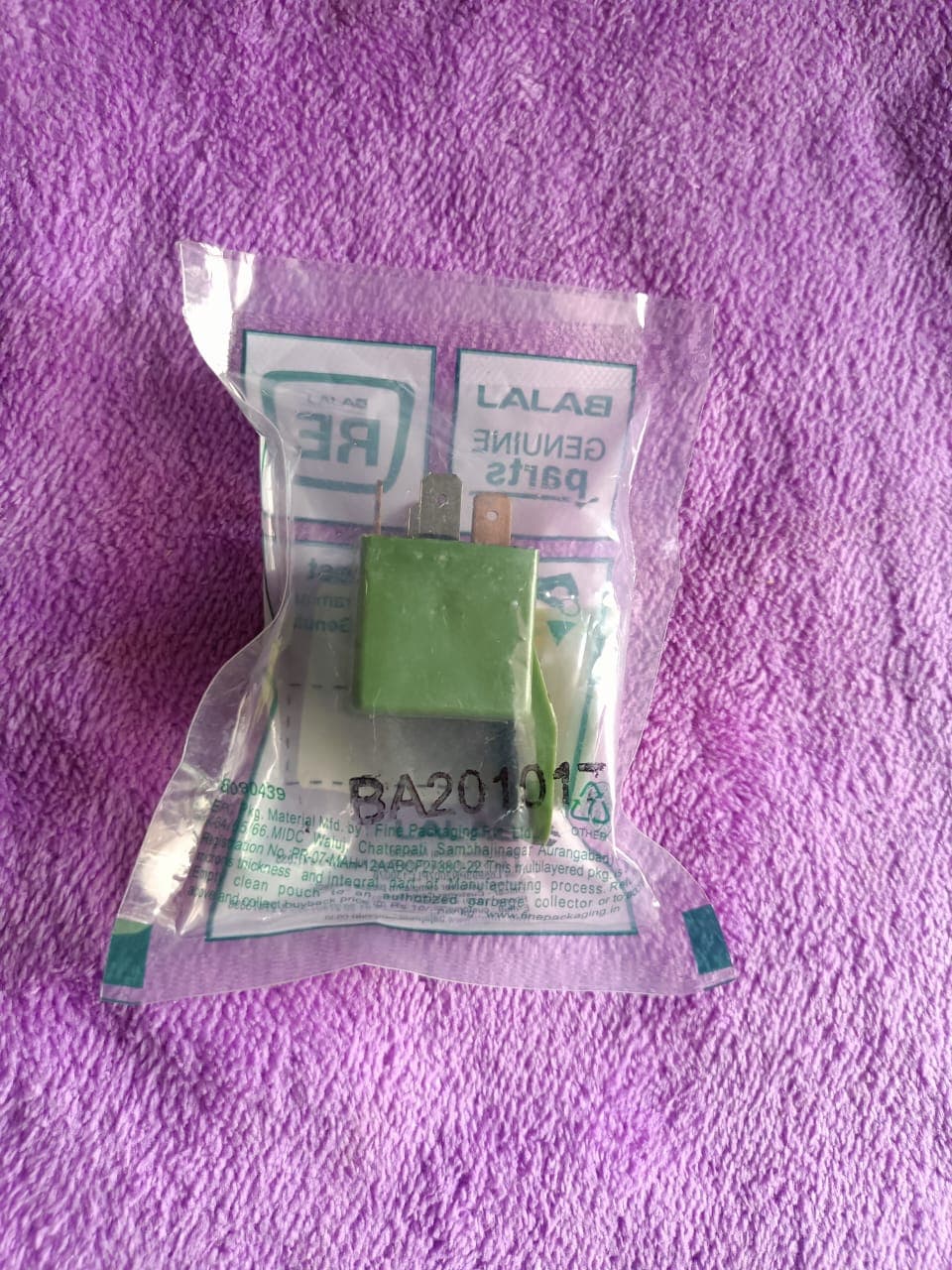 BAJAJ 4 PIN RELAY
